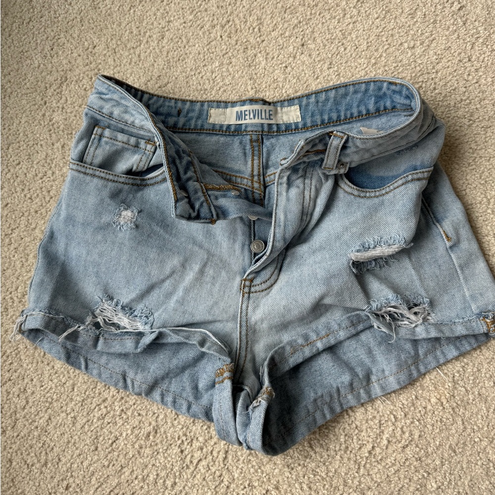 Brandy Melville Jean Shorts